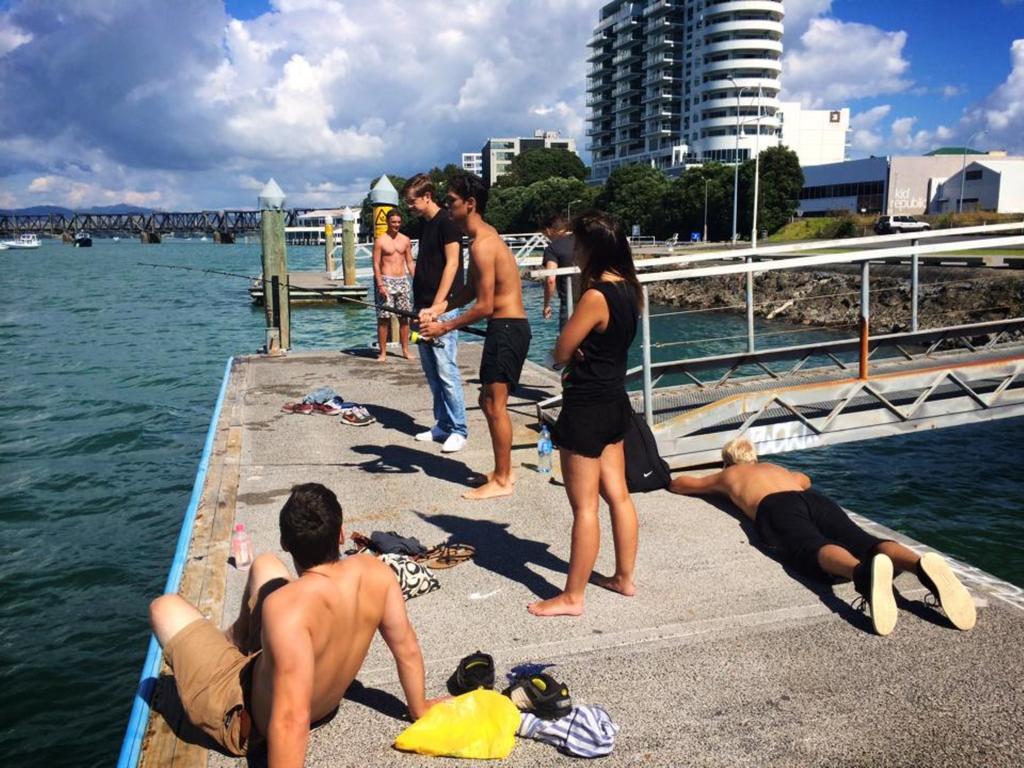 Harbourside City Backpackers Tauranga Zewnętrze zdjęcie